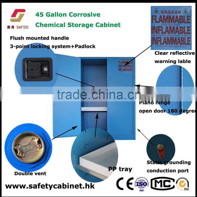 SAFOO safety Cabinet for corrosive liquids chemicals storage