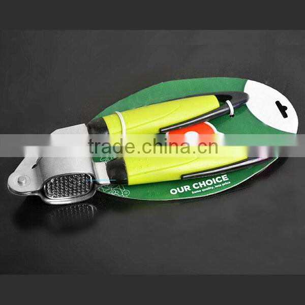 Manufacturer in stock solid Stainless Steel Professional Garlic Mincer/Press/garlic Crusher