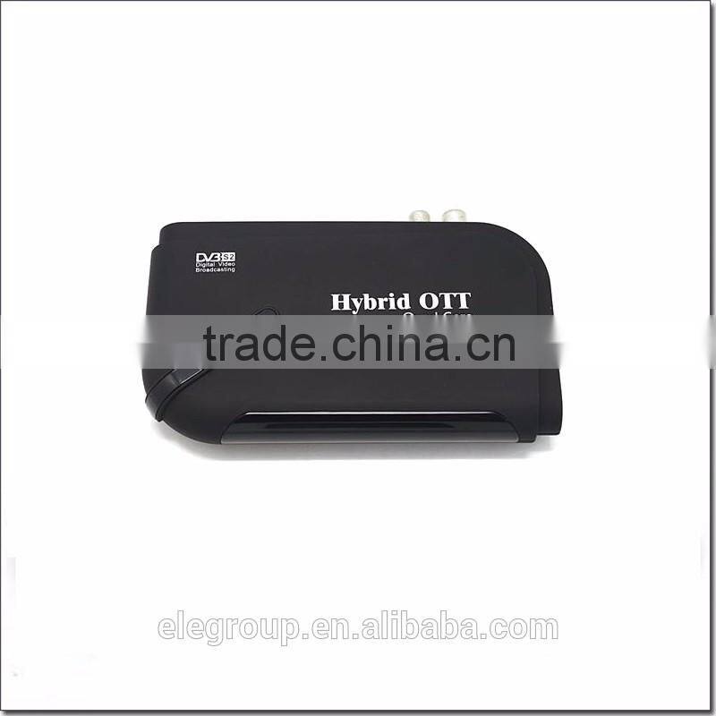 Hybrid OTT+DVB S2 AML S805 Quad Core Android 4.4 1G+8G Android Smart tv box+DVB S2 Hybrid OTT