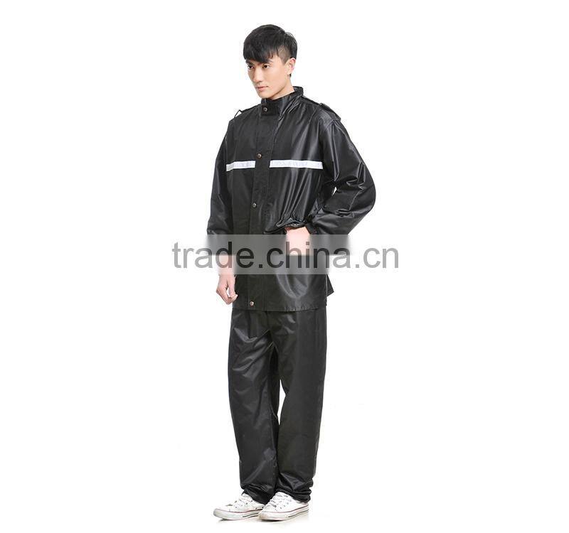100% polyester Police uniform waterproof raincoat