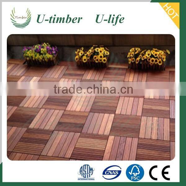 New material wood plastic composite WPC diy material flooring