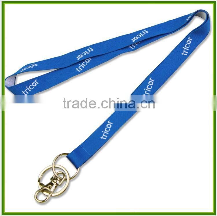Dongguan factory custom make Jacquard LOGO ID lanyards high quality affordable welcome inquiry