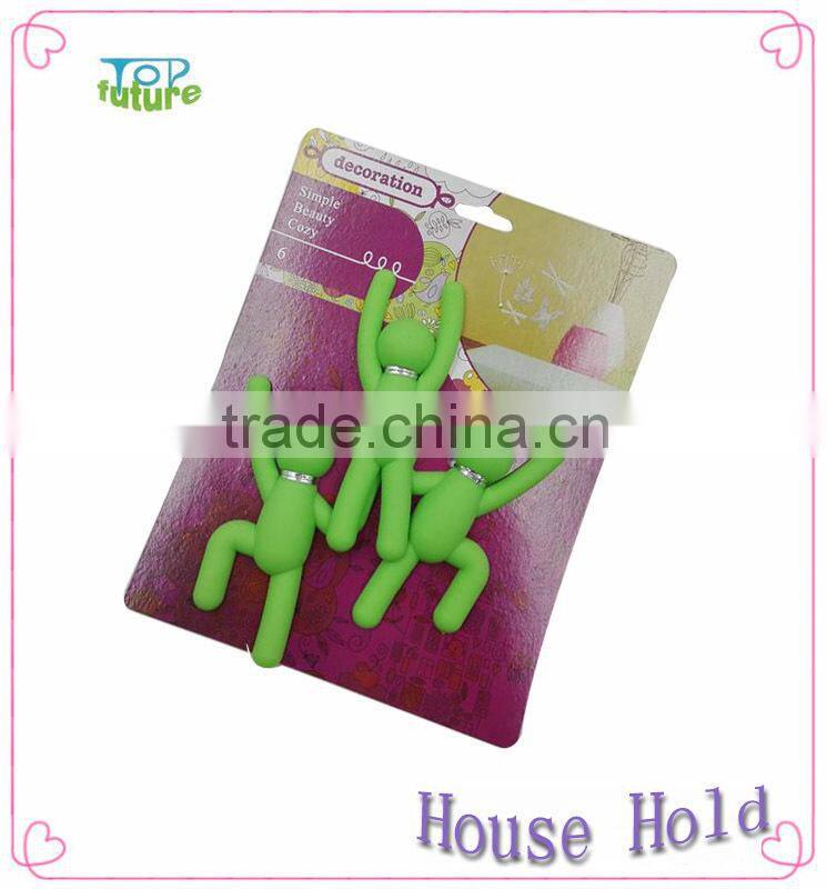Human Shaped Creative Wall Decorative of Plastic