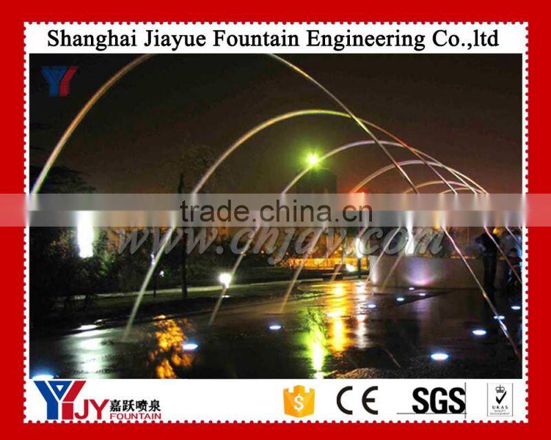 cplorful Jump jetting fountain, music skiping fountain,sparking fountains