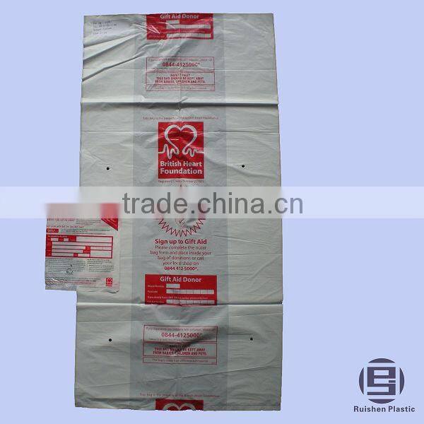 Clothes Shoes Collection Packing Bag T-shirt Donation Bag
