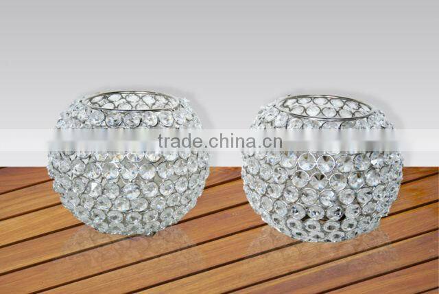 Crystal Votive Holder