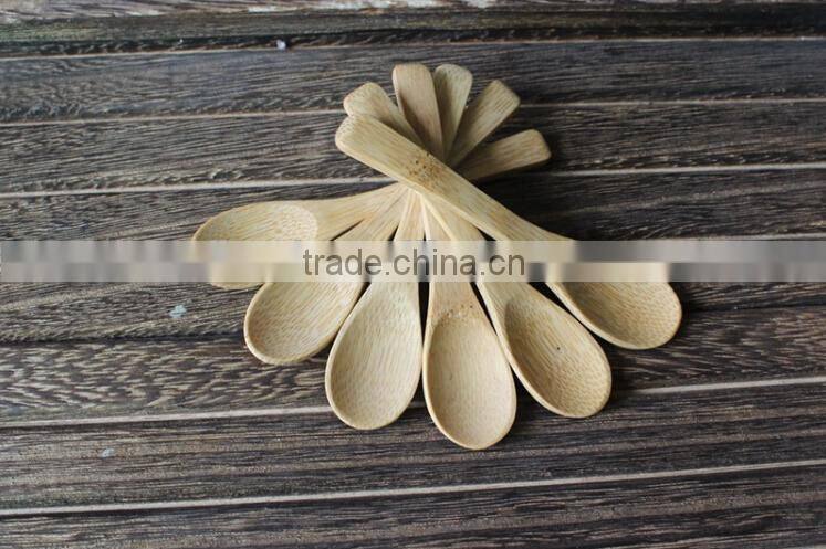 YangJiang supply fashional high quality mini bamboo spoon