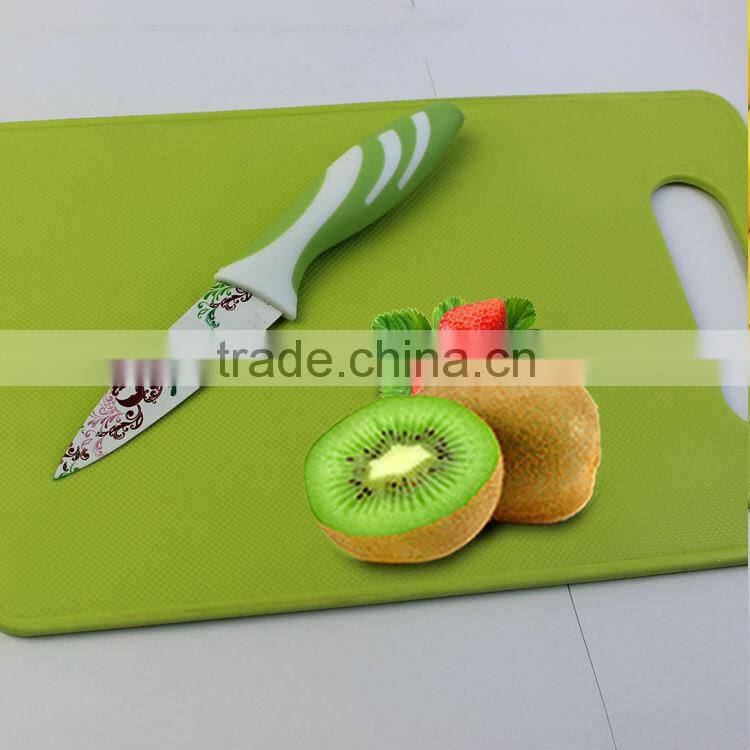Fashion rose printing paring knife
