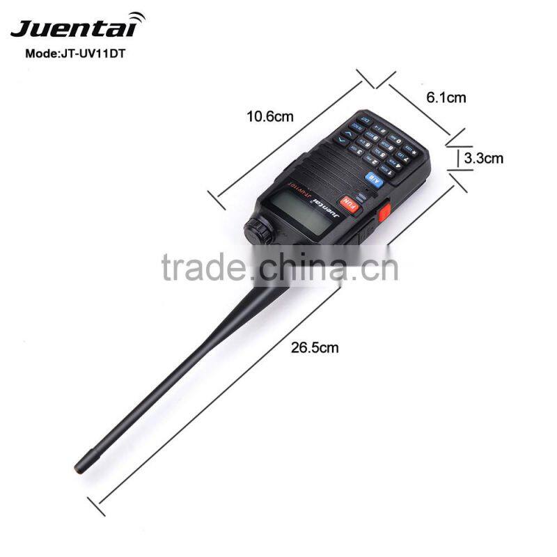 JUENTAI JT-UV11DT Dual-band 136-174/400-520 Mhz 128 Channels Long Range Woki Toki