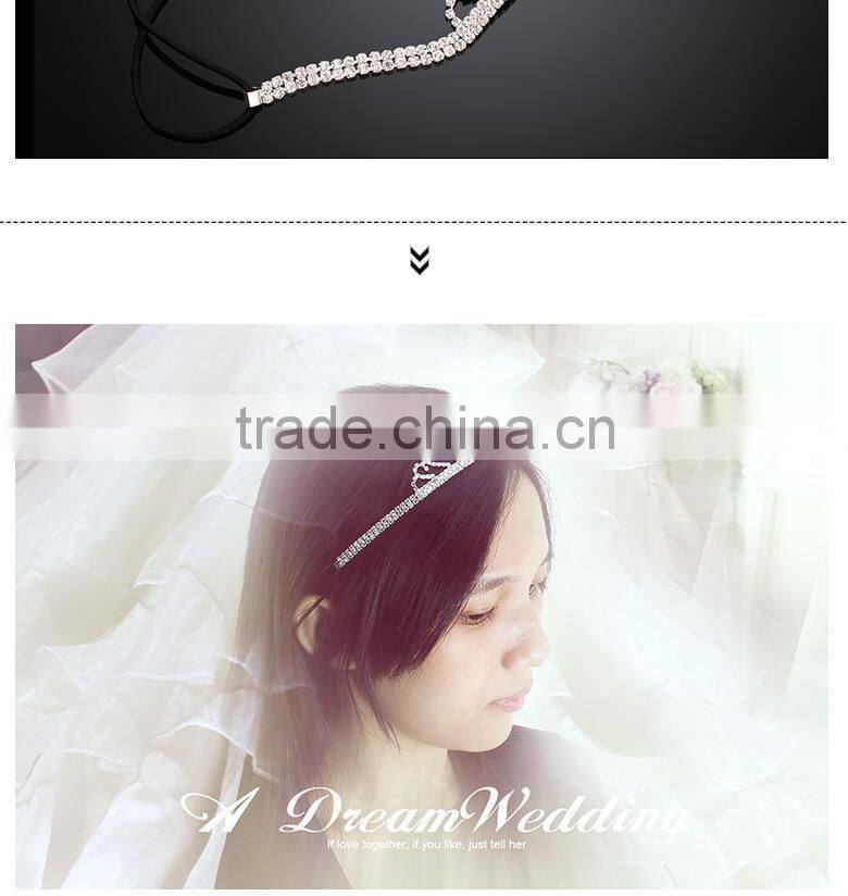 Fashionable Beautiful Girls Xmas Gift Crystal Hair Accessories Crown