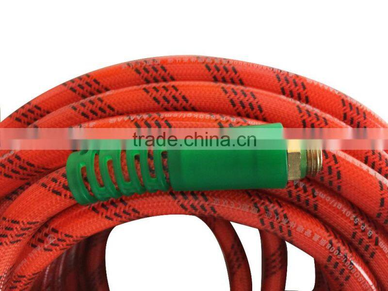 High Quality Fexible Pvc Color thread red Braided Hose Pipe For Asia Market