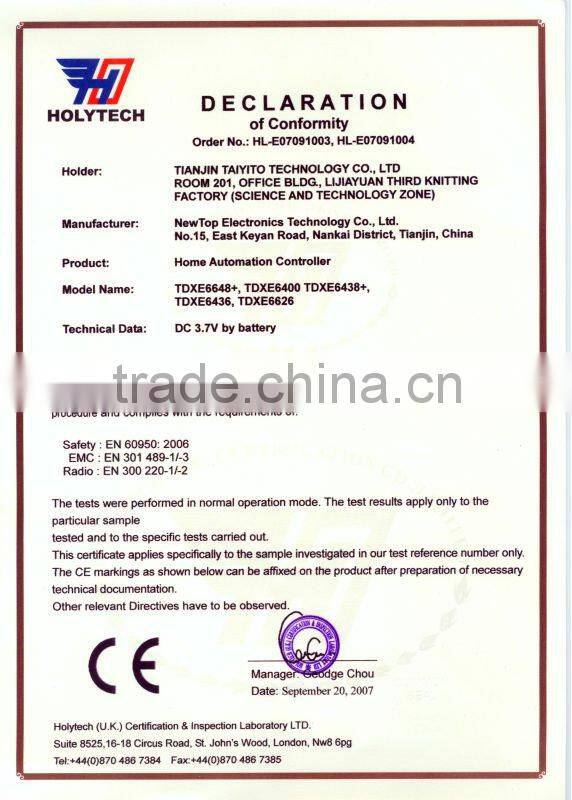 Zigbee smart home automation web camera