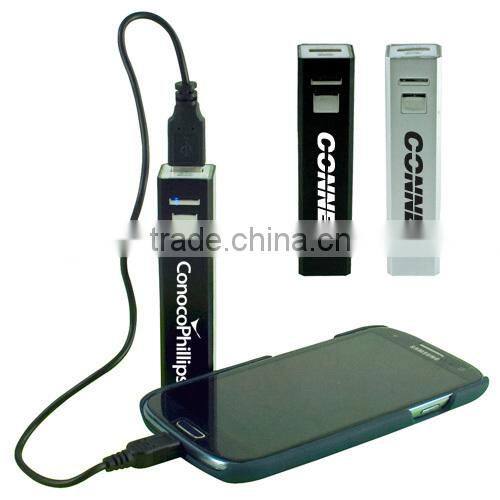 2600mah power bank with custom PMS color and Logo