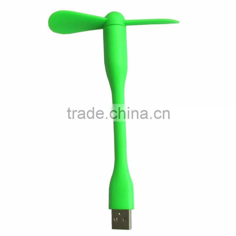 2016 New Gadgets Portable Flexible Mute USB Cooling Fan for Laptop