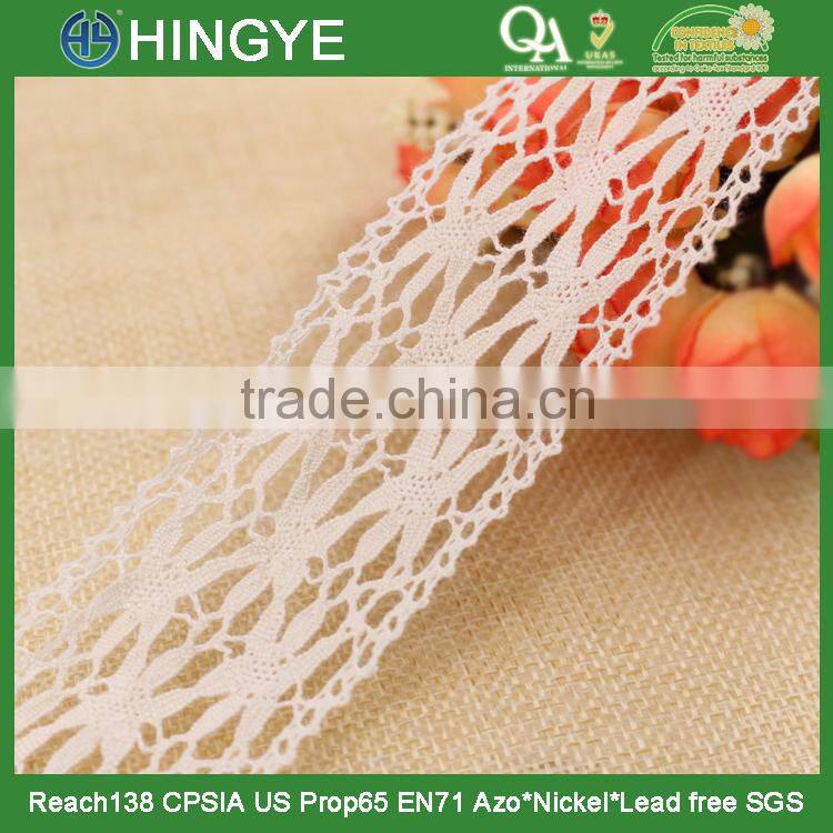 New arrival 100% cotton crochet lace pattern for dress H1652