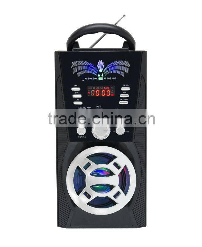 New Arrival Super Bass AM FM SW Wood Mini High Quality Portable Radios