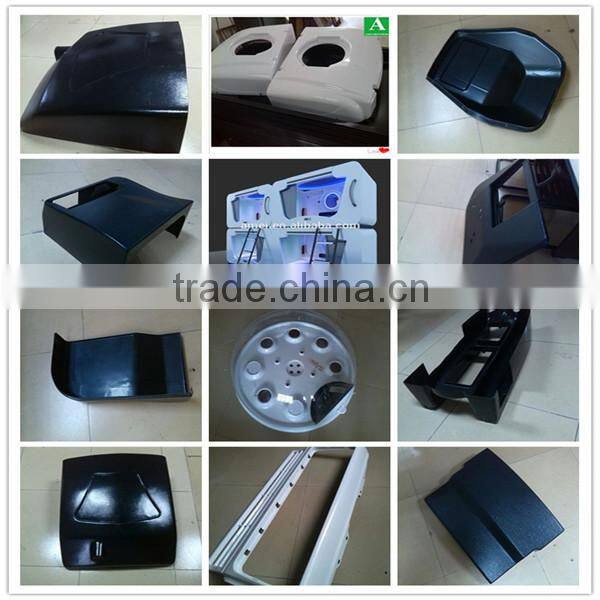 white color ps thick vacuum forming counter plastic tray