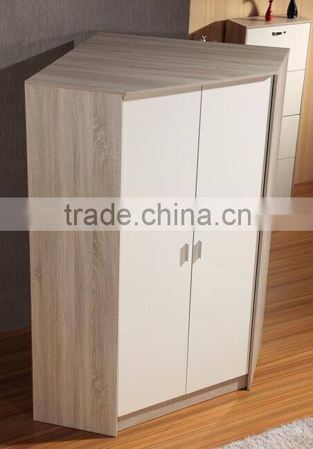 Modern Home Use High Quality Kanya 2 Door Corner Wardrobe
