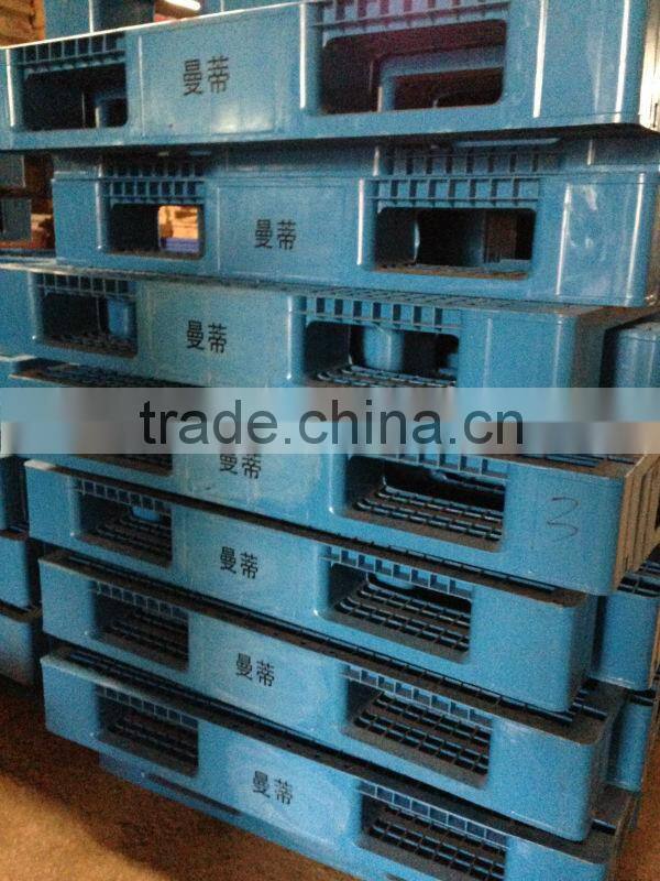 Hot sale Euro style HDPE new material with iron epal recycle plastic pallet