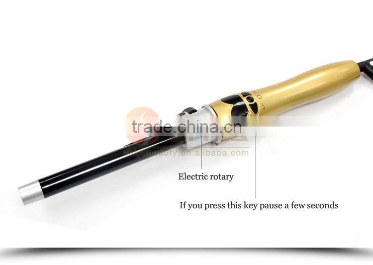 pro magic styling auto steam lcd display infrared ceramic hair curler curling small wave machine