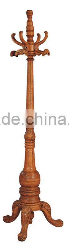 Y-42 commercial coat rack/ clothes rack/ coat hangers / Oak coat hangers