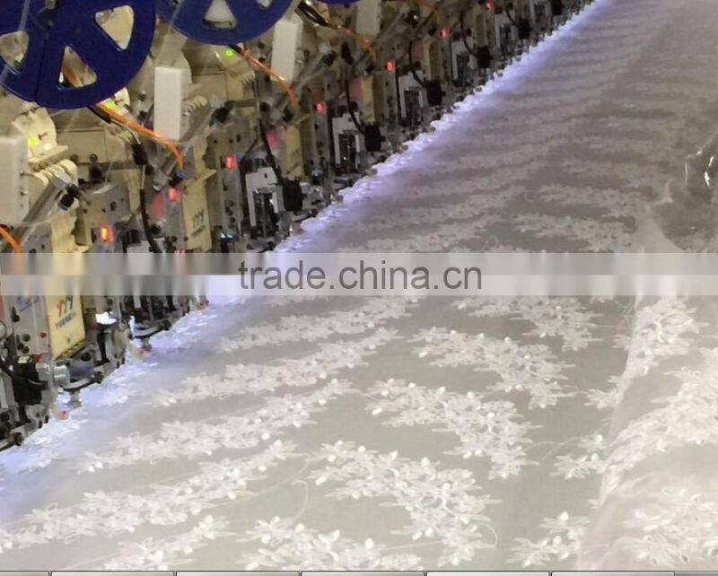 Quality Wedding Dresses DIY Mesh French guipure bulk cheap Lace Fabric