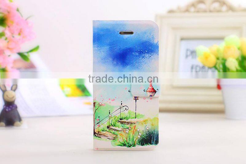 New Product Wholesale Alibaba Cartoon Printing Leather Cell Phone Case for Xiaomi 3, Wholesale PU Leather Case for Xiaomi 3