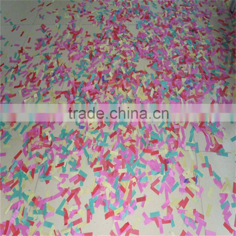 2016 most popular confetti paper machine from china