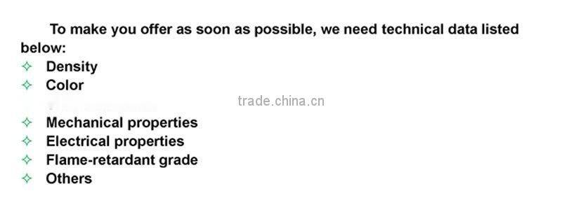 eco-friendly pvc for wire/cable insulation