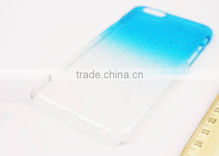 New Hard Back Raindrop Mobile Phone Case Cover for Apple iPhone 6S 6 Plus 5S