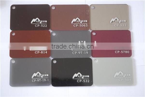 acrylic decorative colorful plastic gate sheet