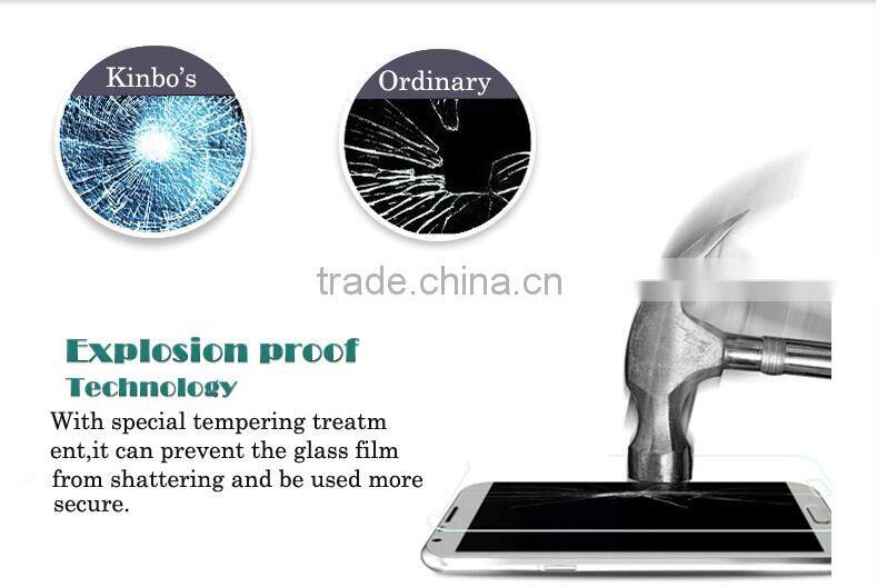 9H hardness glass tempered glass screen protector film for Samsung note2