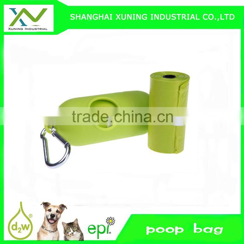 Eco-friendly dog waste bag with cute dispenser