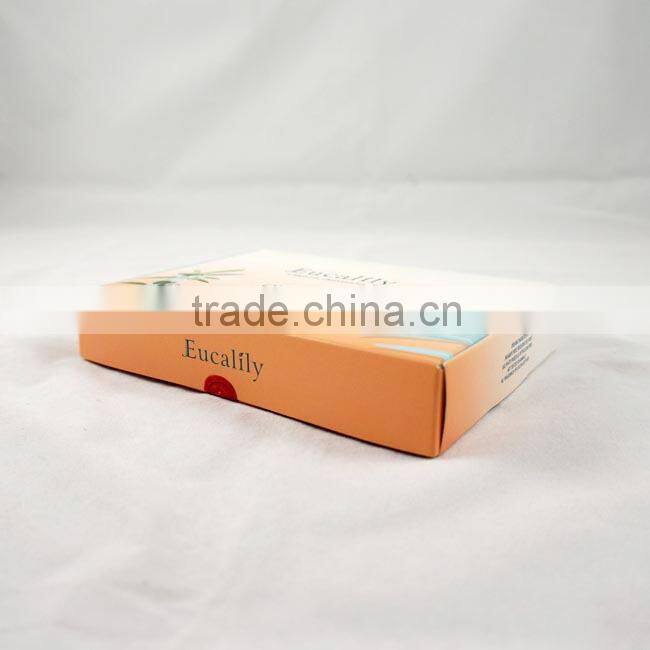 2016 cheap new design accept custom print full color LOGO mask packing box