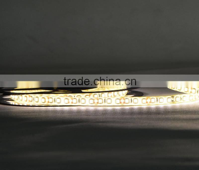 12V SMD 3528 LED Tape 120LED/Meter Warm White Waterproof IP65 5 Meter/Reel CE RoHs Certificate High Quality New
