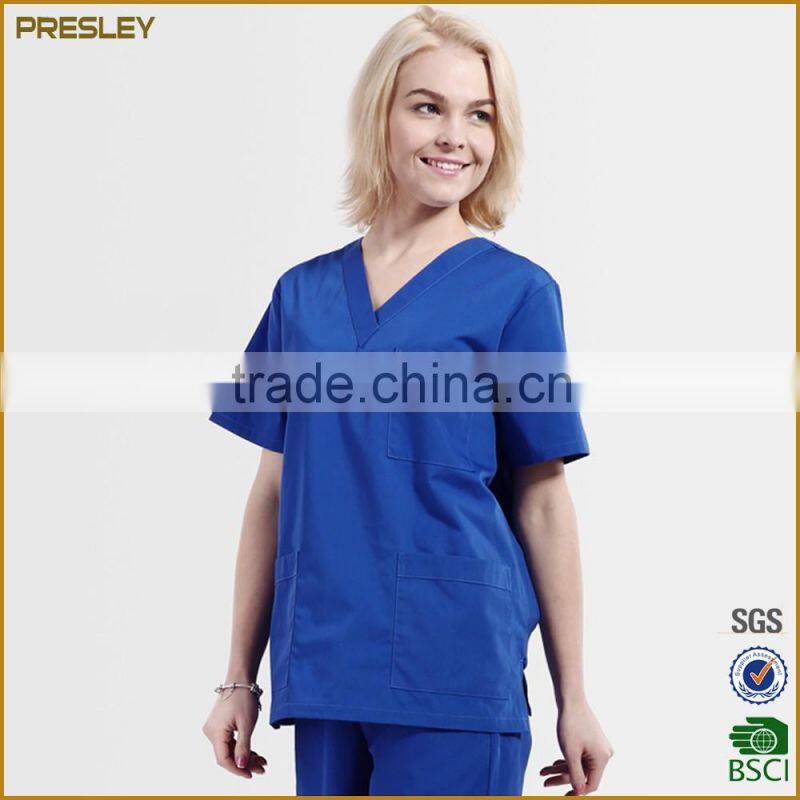 Factory Wholesale Customerized Hospital Medical Uniform/ Hospital Staff Uniforms of 100% Cotton With Cheap Price