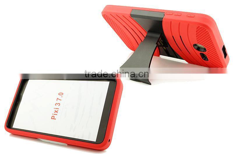 Smart protective rubber case for Alcatel one touch Pixi 7