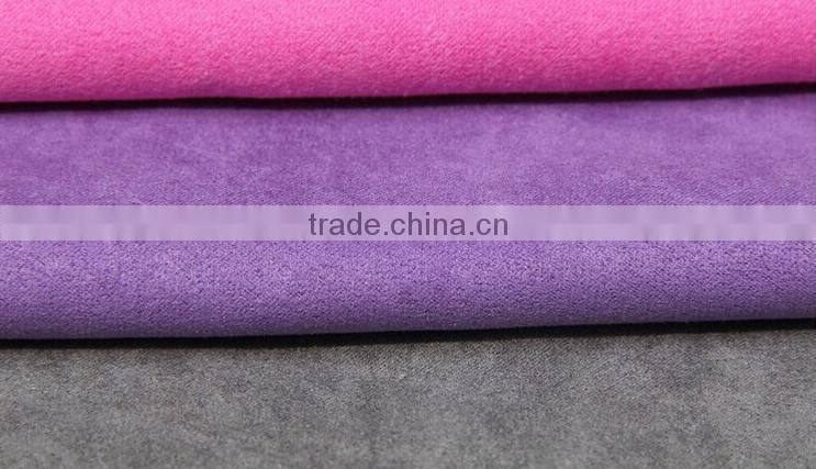 waterproof 100 polyester suede fabric