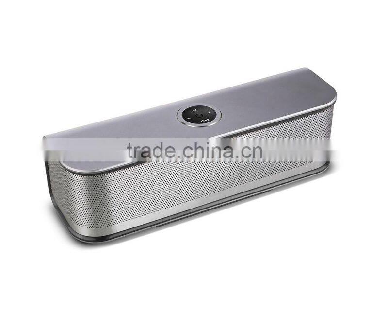 Unique Design! Super Bass HIFI Best Stereo Bluetooth 2015 Speakers With 10W*2 Output, 2000mAh Battery