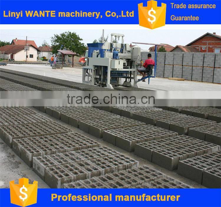 Big discount WT12-15 WT10-15 wante brand brick forming layer machine from Shandong