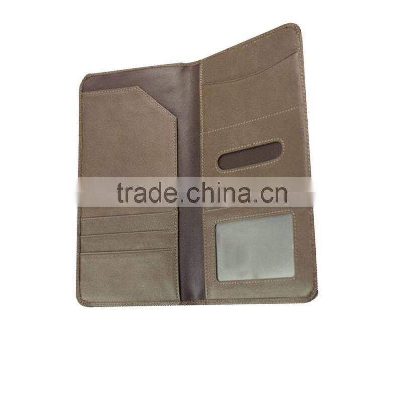 Genuine Leather Travel Document Holder For Women