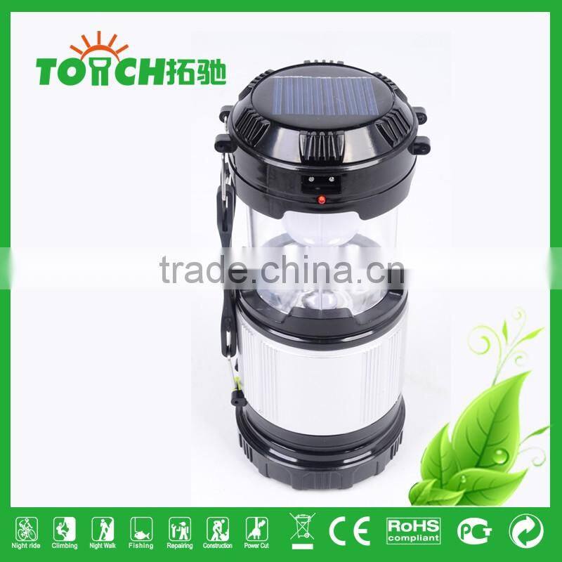 2016 New Lantern Light Solar Tent Light 12h High Power Flash Light Emergency Lamp Lantern Lamps With AC Charger