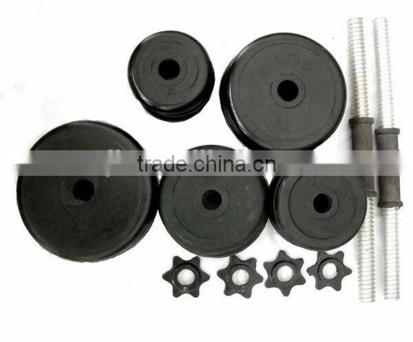 2015 hot sale deluxe rubber wholesale dumbbell for sale