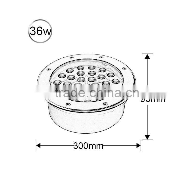 RGB Waterproof Outdoor Underwater 1W LED Underground Light
