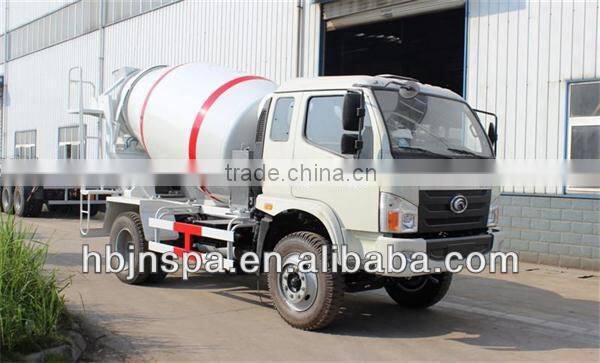 made in china best 3-4cbm concrete mixer truck for sale