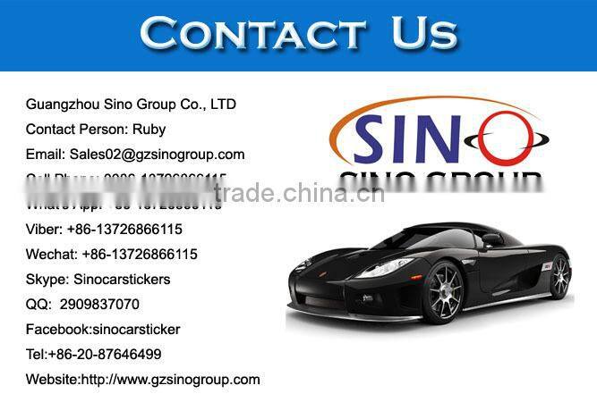 SINO Car Removable 5D Car Cover Vinyl Film