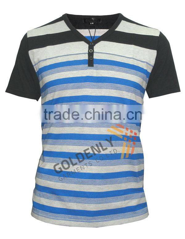 New design v neck tshirt for men