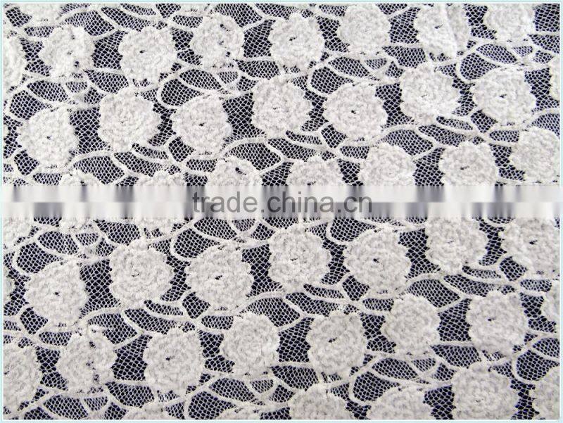 home textiles garments tulle fashion guipure crocheted brushed stretched storage colorful cotton lace fabric