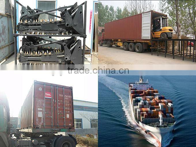 High efficency large working width tractor PTO trencher with CE