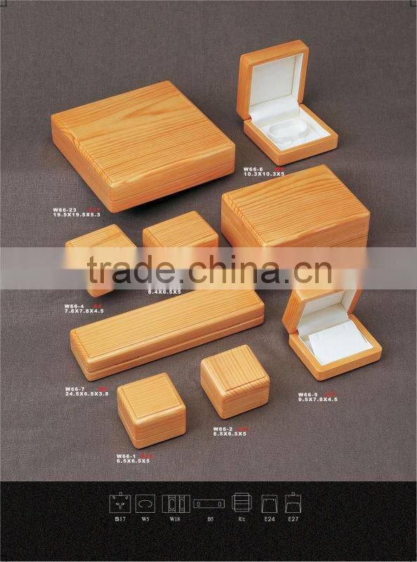 bamboo real wooden jewelry boxes